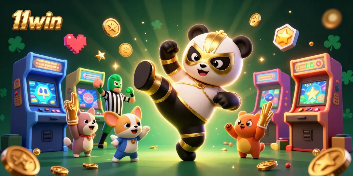 Experience thrilling wins with 11win's lively casino scene featuring dynamic game elements.