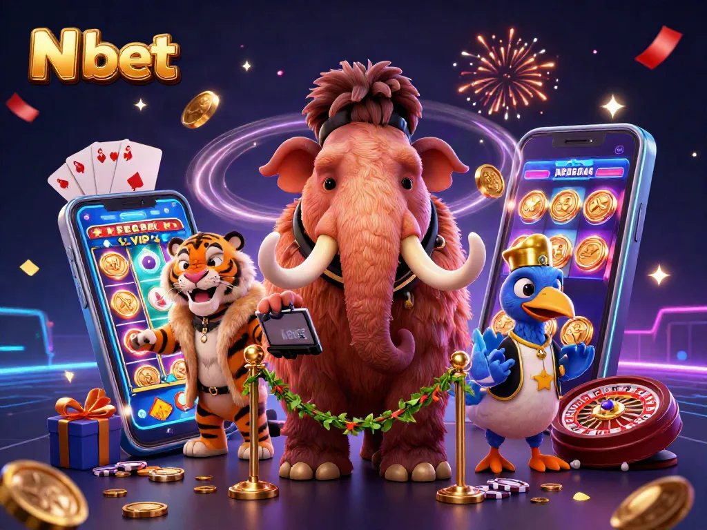 N bet offers vibrant casino experience with captivating characters and dynamic gaming elements.