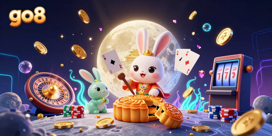 Engage with thrilling casino adventures featuring the go8 brand, illustrated with playful characters and vibrant game elements.