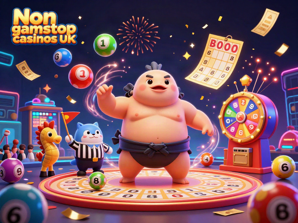 Experience vibrant gameplay in Non gamstop casinos UK with lively characters and festive elements.