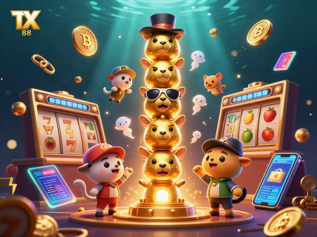 Experience thrilling wins at TX 88 with vibrant slot reels and captivating jackpots.