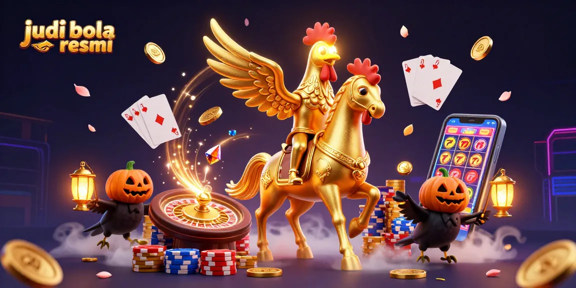 Experience judi bola resmi with wild wins in a vibrant casino scene filled with action and excitement.