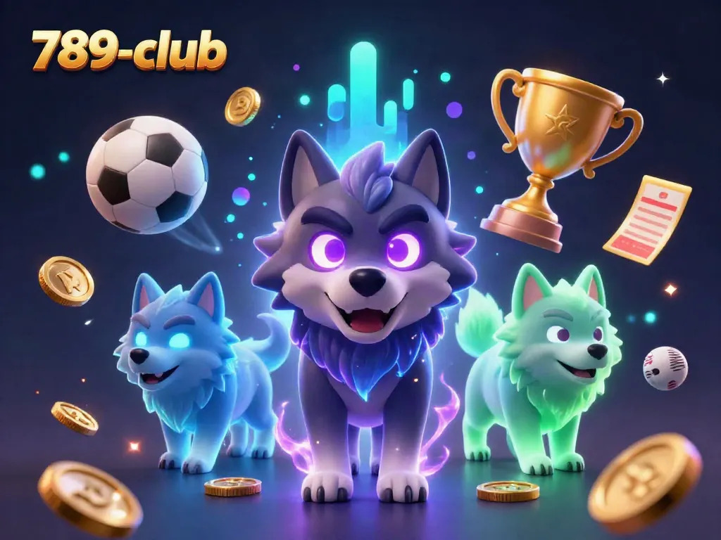 Experience thrilling gaming action with the 789-club casino, featuring dynamic wolf characters and exciting game elements.