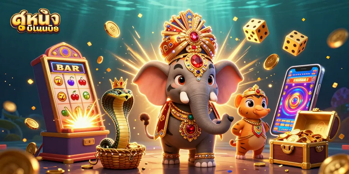 Experience the thrill of ดูหนังออนไลน์ with vibrant casino elements and an immersive atmosphere.